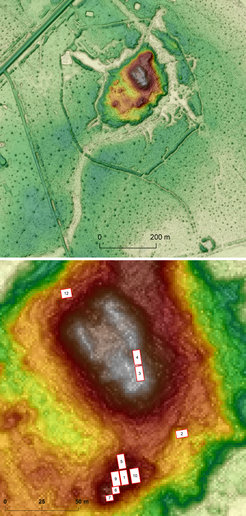 LiDAR-Bild von Salvatierra