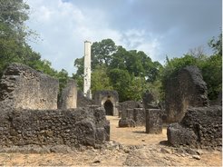 Mnarani Ruins, one of the ancient cities in Kilifi, along the Kenyan coastline abandoned around 17th Century.