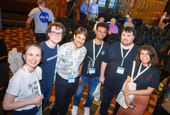 Die Teilnehmer:innen des Science Slam in Göttingen
