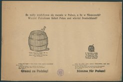 Author unknown (1920) “Ile nafty wydobywa się rocznie w Polsce, a ile w Niemczech? = Wieviel Petroleum liefert Polen und wieviel Deutschland?”