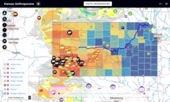 The mapping project Hiding in Plains Sight traces the post-Dust Bowl transformation of industrialized agriculture in Kansas. The collaborative project is a contribution showing the in-depth potential of Teleconnections.